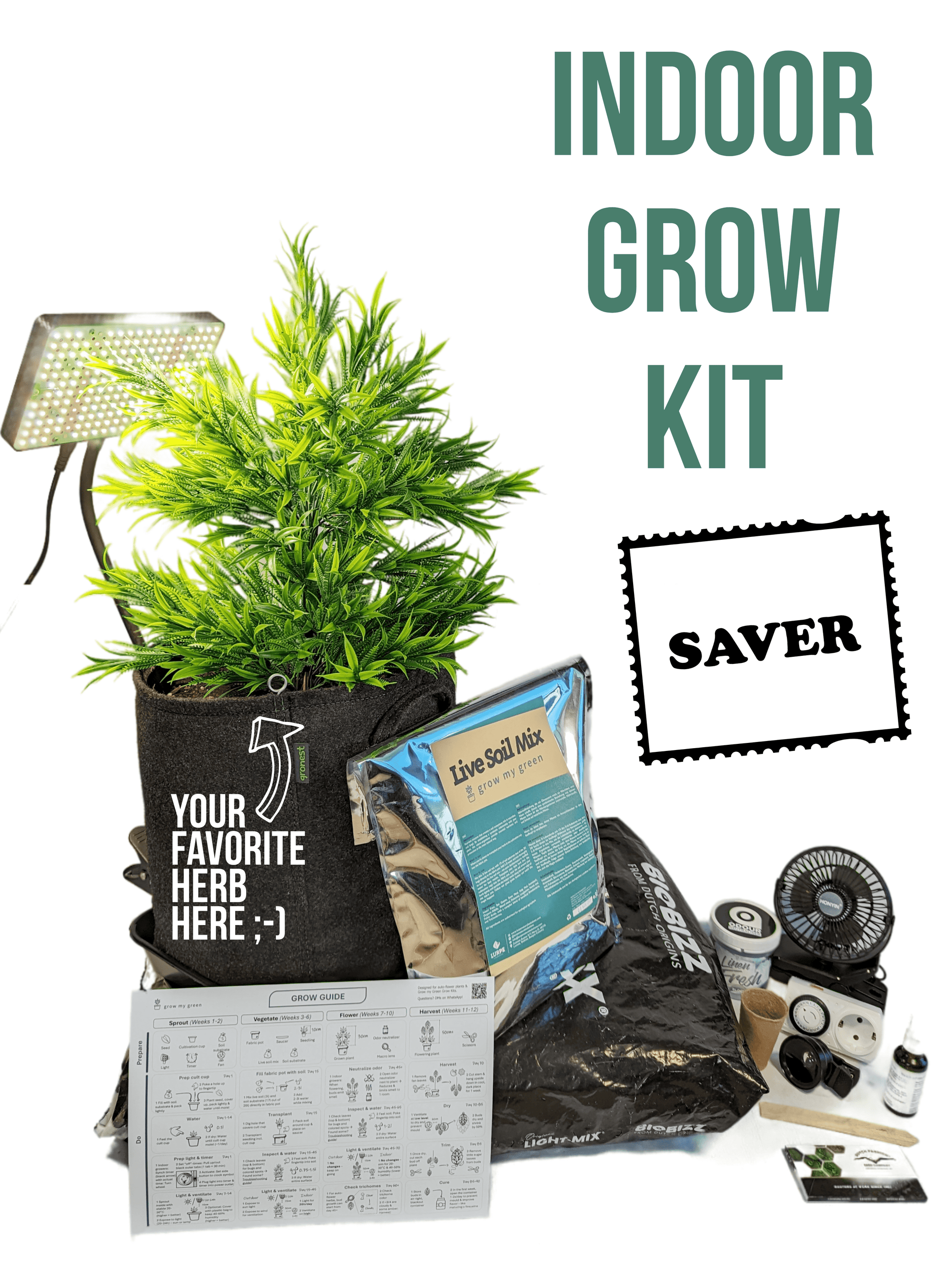 Indoor Grow Kit - Saver